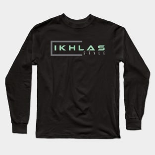 islamic life style / ikhlas Long Sleeve T-Shirt